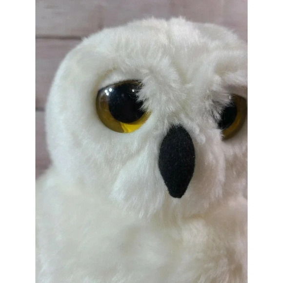 Warner Bros Harry Potter At Platform 9 3/4 Plush Hedwig Owl Stuffed Animal White - Picture 2 of 6